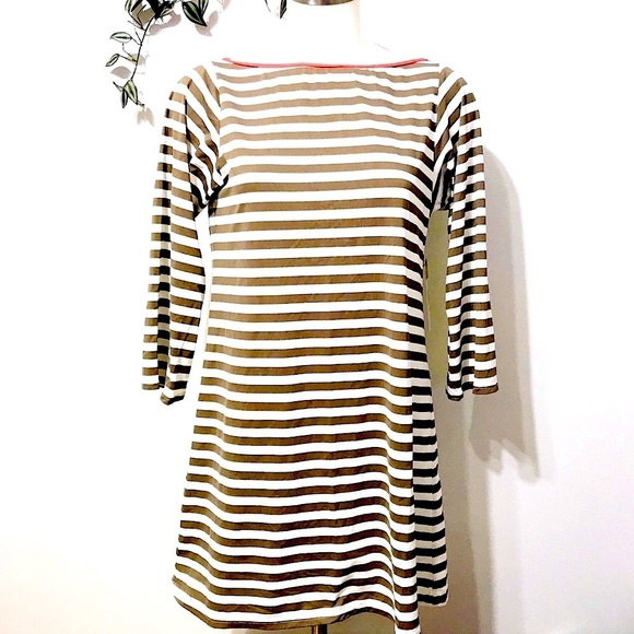🆕 Anne Cole Striped Stretchy Cover Up Mini-Dress (Nylon & Spandex). NWT - Picture 2 of 12